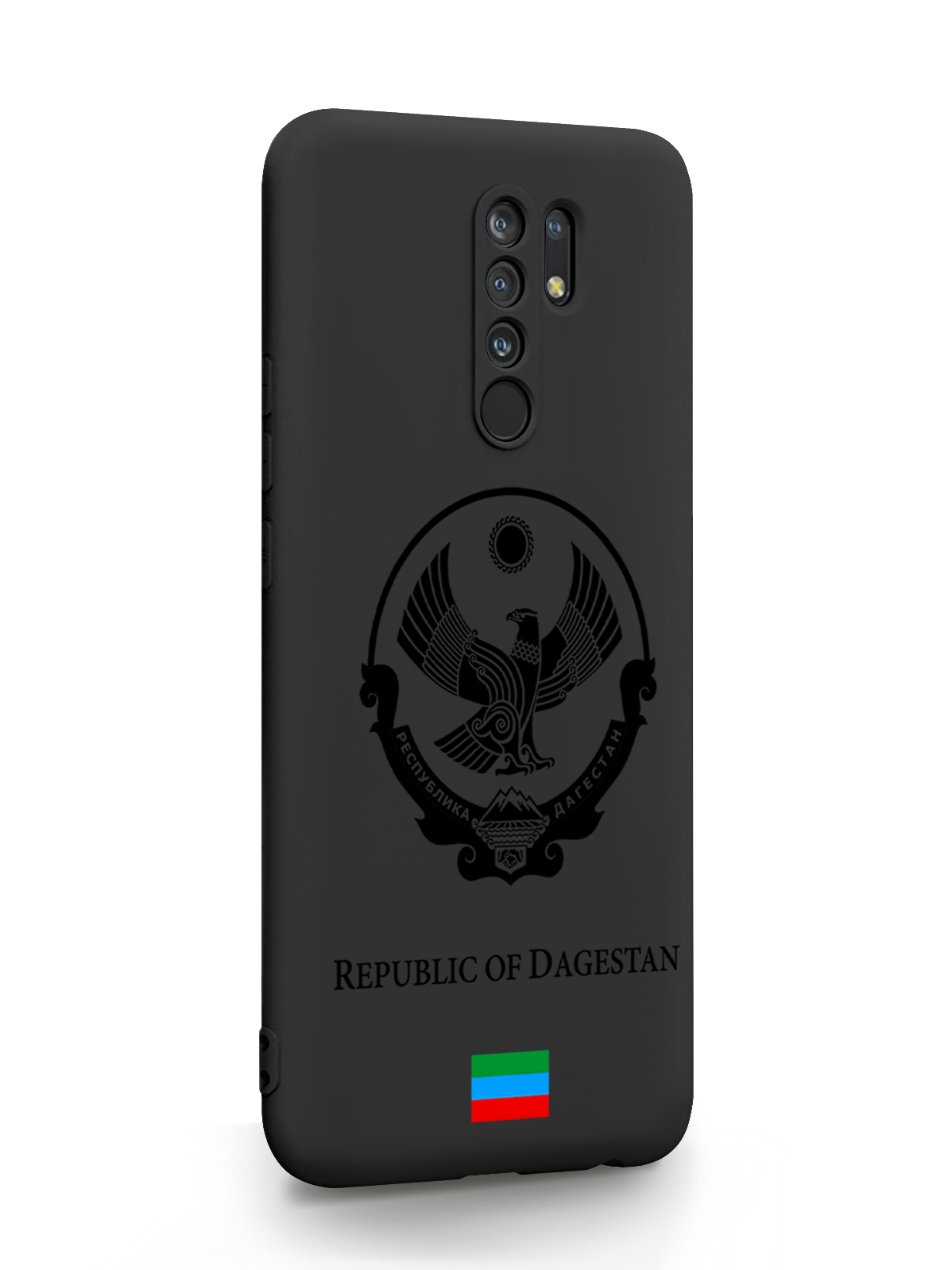 фото Чехол signumcase для xiaomi redmi 9 герб дагестана black