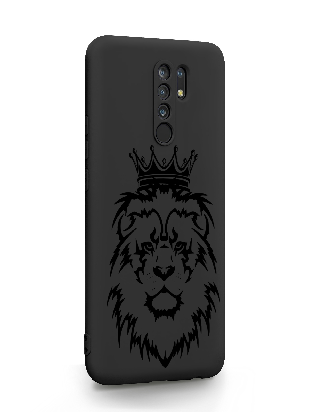 фото Чехол musthavecase для xiaomi redmi 9 лев black