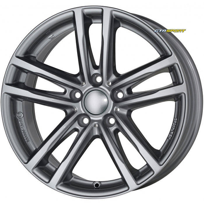 фото Колесный диск rial x10 metal grey 7xr18 et22 5*112 d66.5 whs227504