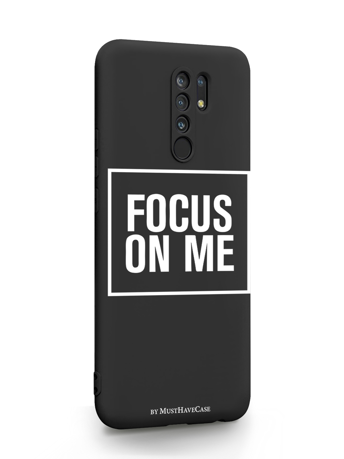 фото Чехол musthavecase для xiaomi redmi 9 focus on me black