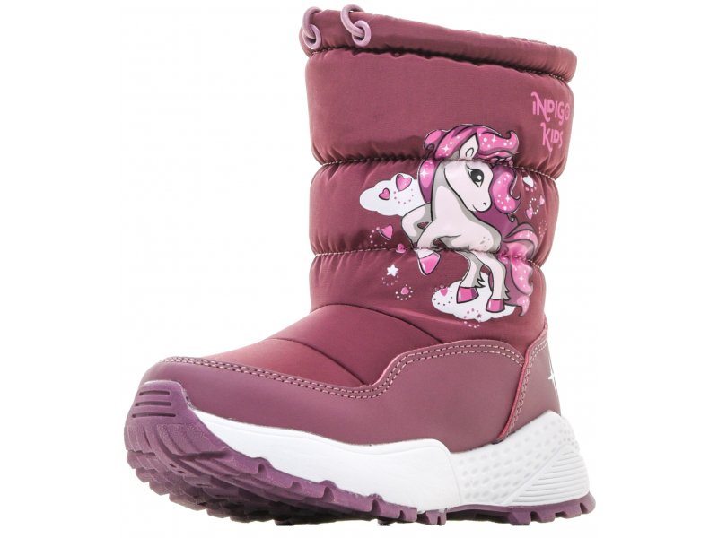 

Сапоги для девочки Indigo kids розовые р 28, 62-0001A/10