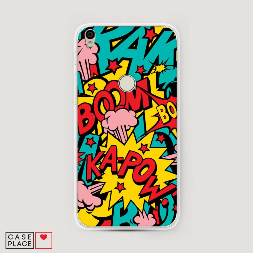 

Чехол Awog на Alcatel Shine Lite / Алкатель Шайн Лайт "Постер pop art", 170350-9
