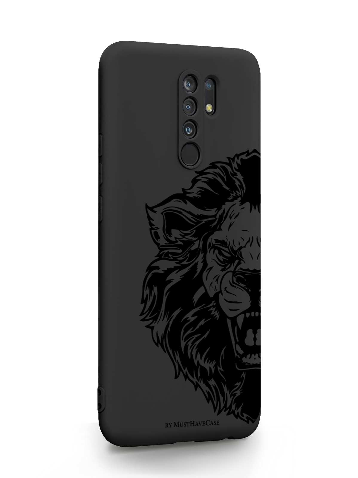 фото Чехол musthavecase для xiaomi redmi 9 король лев black