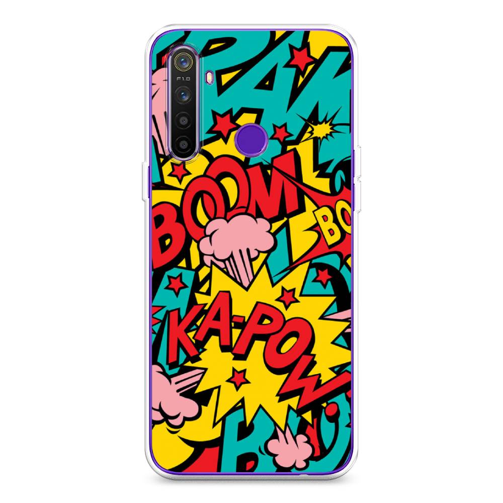 

Чехол Awog на Realme 5 "Постер pop art", Разноцветный, 251550-9