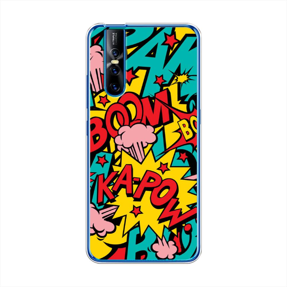 

Чехол Awog на Vivo V15 Pro "Постер pop art", Разноцветный, 261150-9
