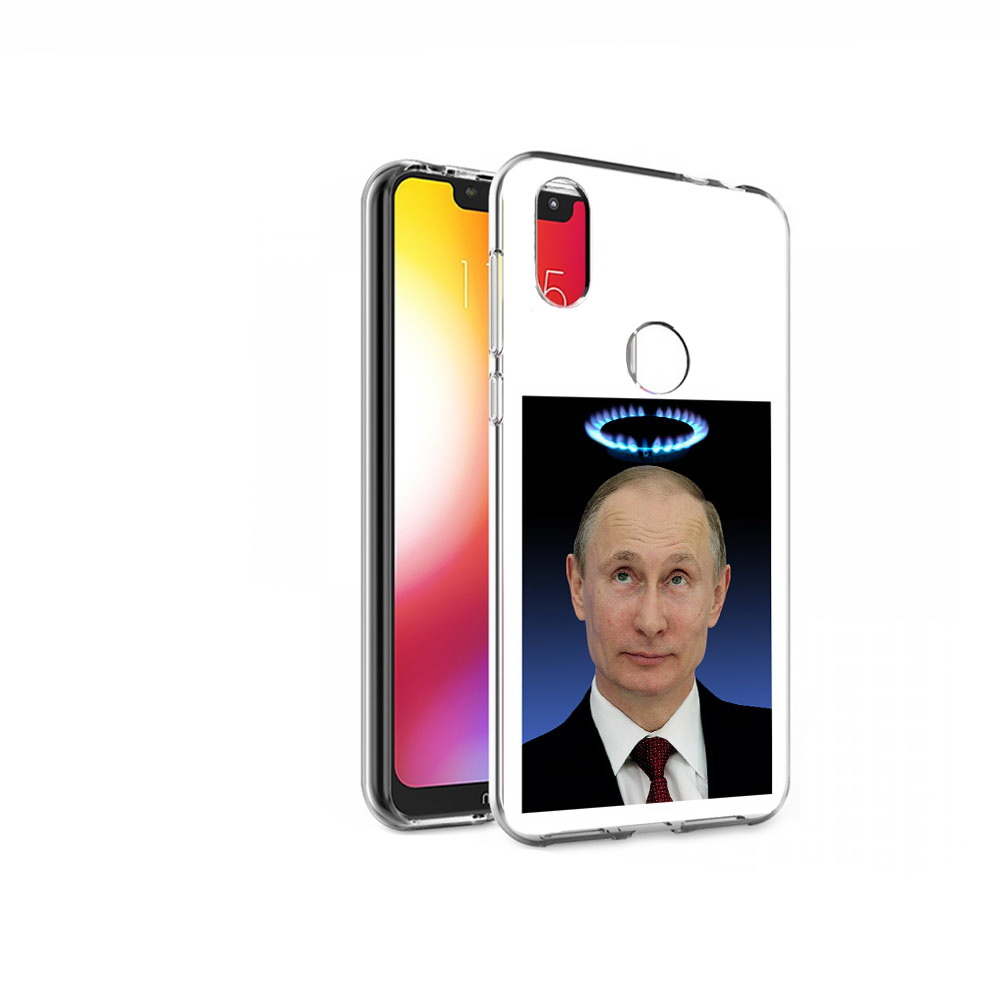 

Чехол MyPads Tocco для Motorola One святой газ (PT126881.369.594), Прозрачный, Tocco