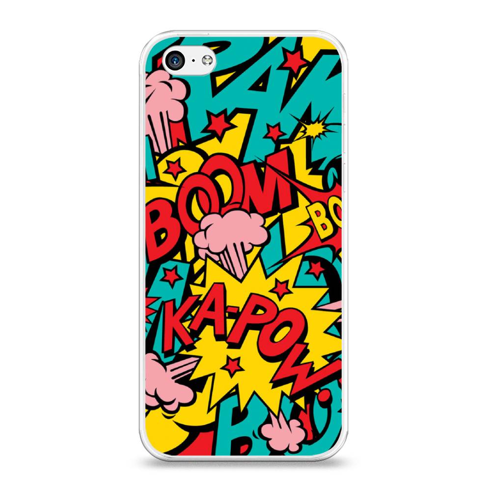 

Чехол Awog на Apple iPhone 5C / Айфон 5C "Постер pop art", Разноцветный, 10250-9