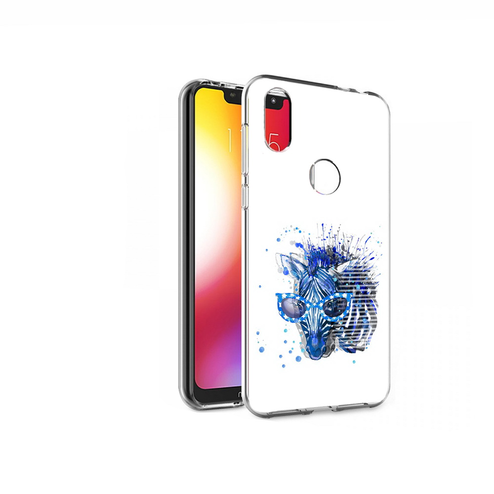 

Чехол MyPads Tocco для Motorola One расплывчатая зебра (PT126881.369.577), Прозрачный, Tocco