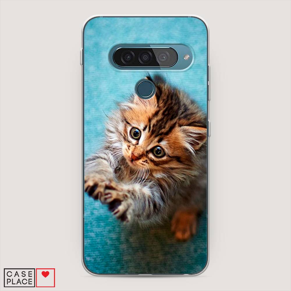 

Чехол Awog "Котенок просит есть" для LG G8s ThinQ, 84050-2