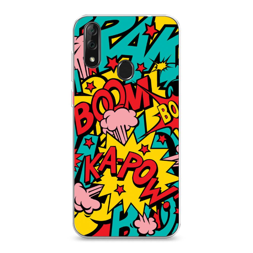 

Чехол Awog на ZTE Blade V10 / ЗТЕ Блэйд V10 "Постер pop art", Разноцветный, 132750-9