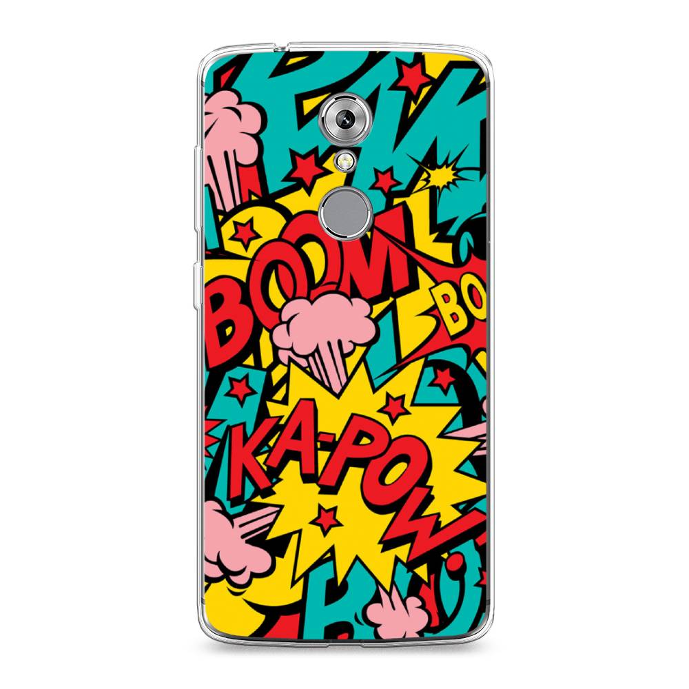 

Чехол Awog на ZTE Axon 7 / ЗТЕ Axon 7 "Постер pop art", Разноцветный, 131450-9