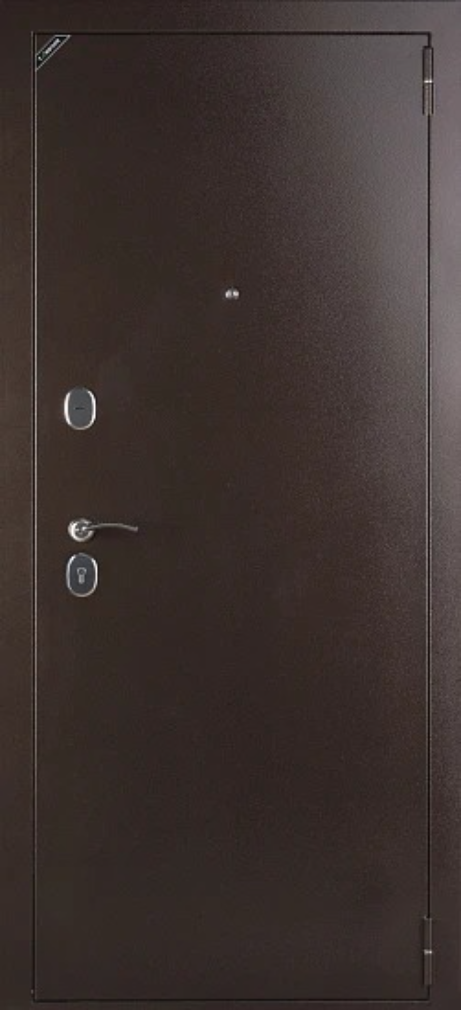 фото Входная дверь tandoor вектор антик медный лиственница светлая 96х205см левая