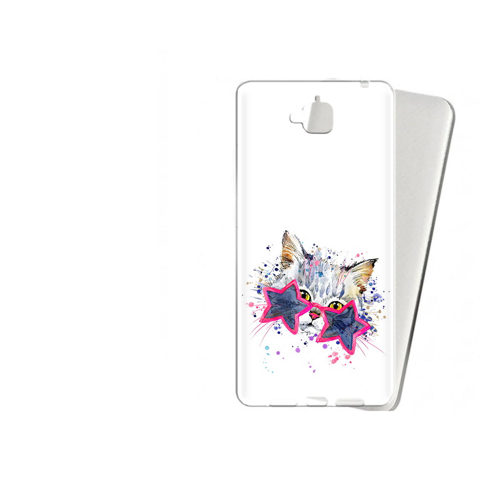 

Чехол MyPads Tocco для Huawei Enjoy 5 звездные очки (PT24942.37.353), Прозрачный, Tocco