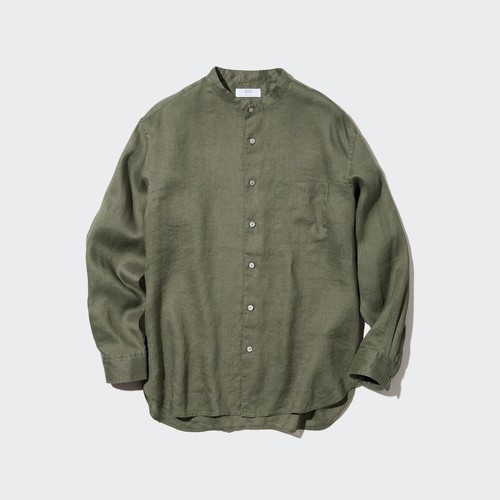 

Рубашка мужская UNIQLO 446996COL56 хаки S (доставка из-за рубежа), 446996COL56