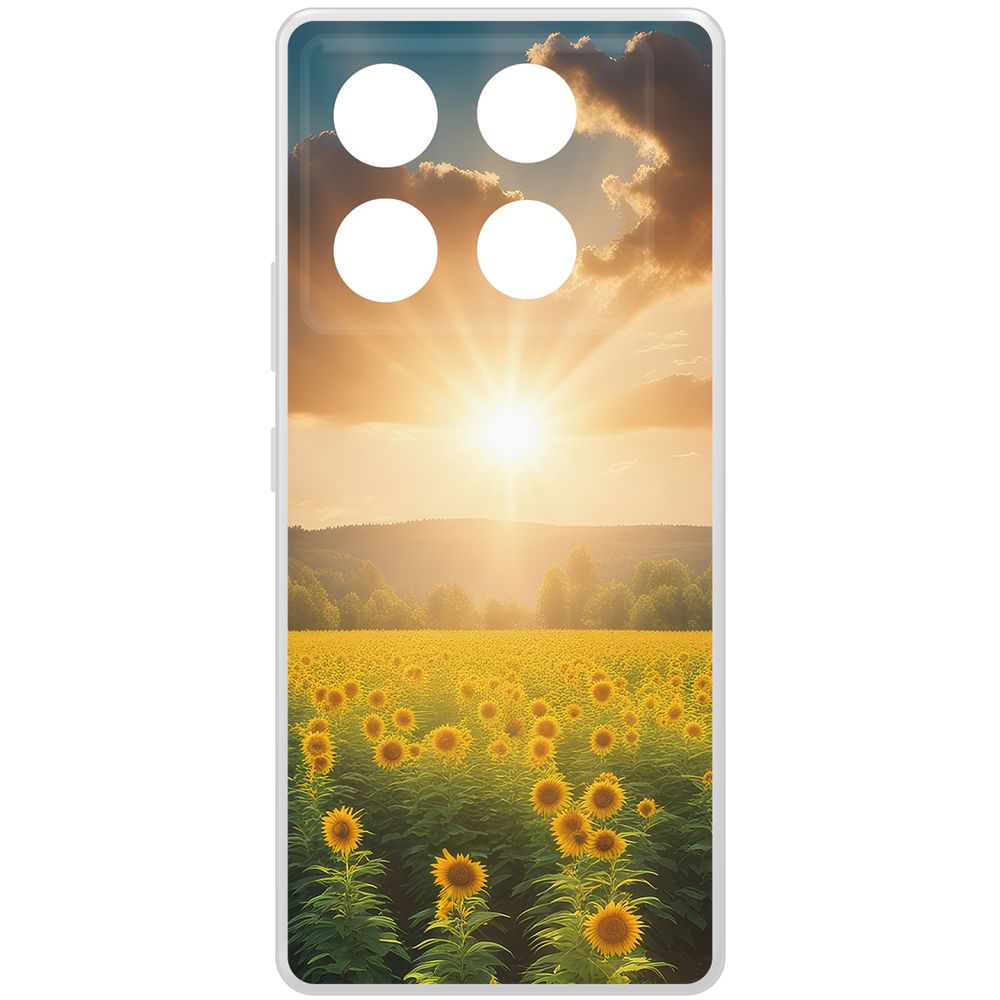 

Чехол-накладка Krutoff Clear Case Солнечно для INFINIX GT 20 Pro, Прозрачный