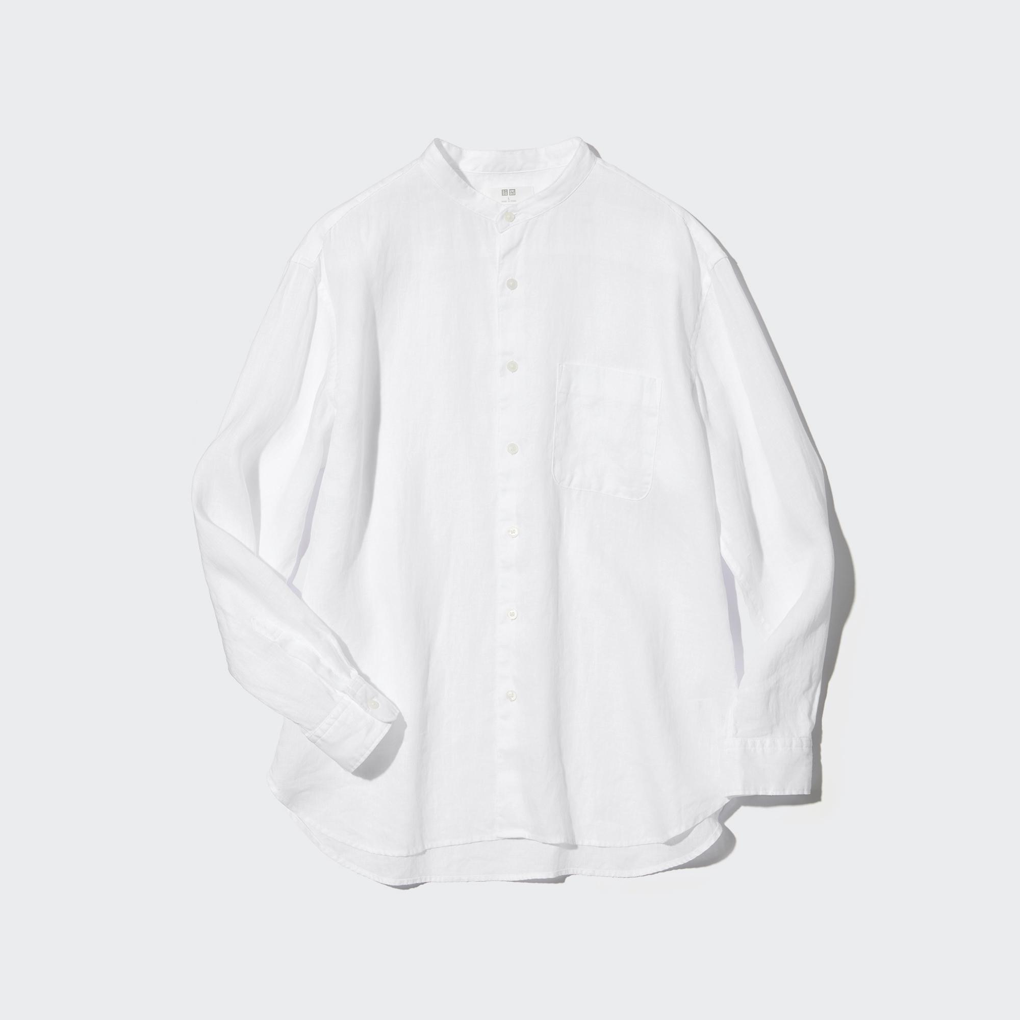 

Рубашка мужская UNIQLO 446996COL00 белая XS (доставка из-за рубежа), 446996COL00