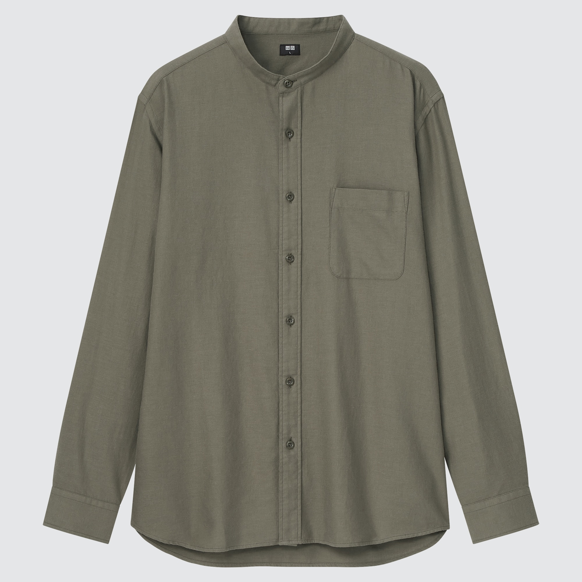 

Рубашка мужская UNIQLO 446995COL56 хаки XS (доставка из-за рубежа), 446995COL56