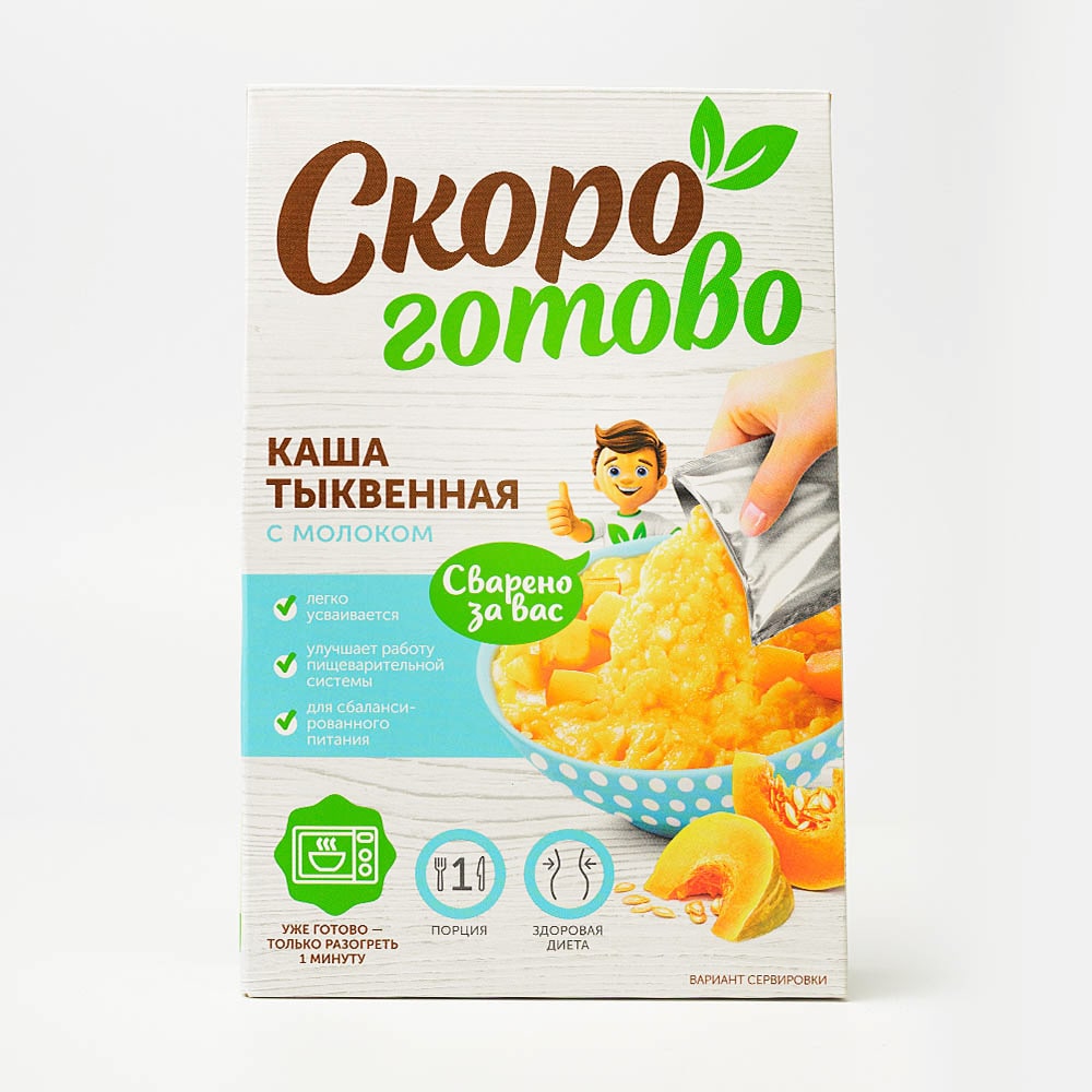 

Каша молочная Скоро готово тыквенная, 250 г