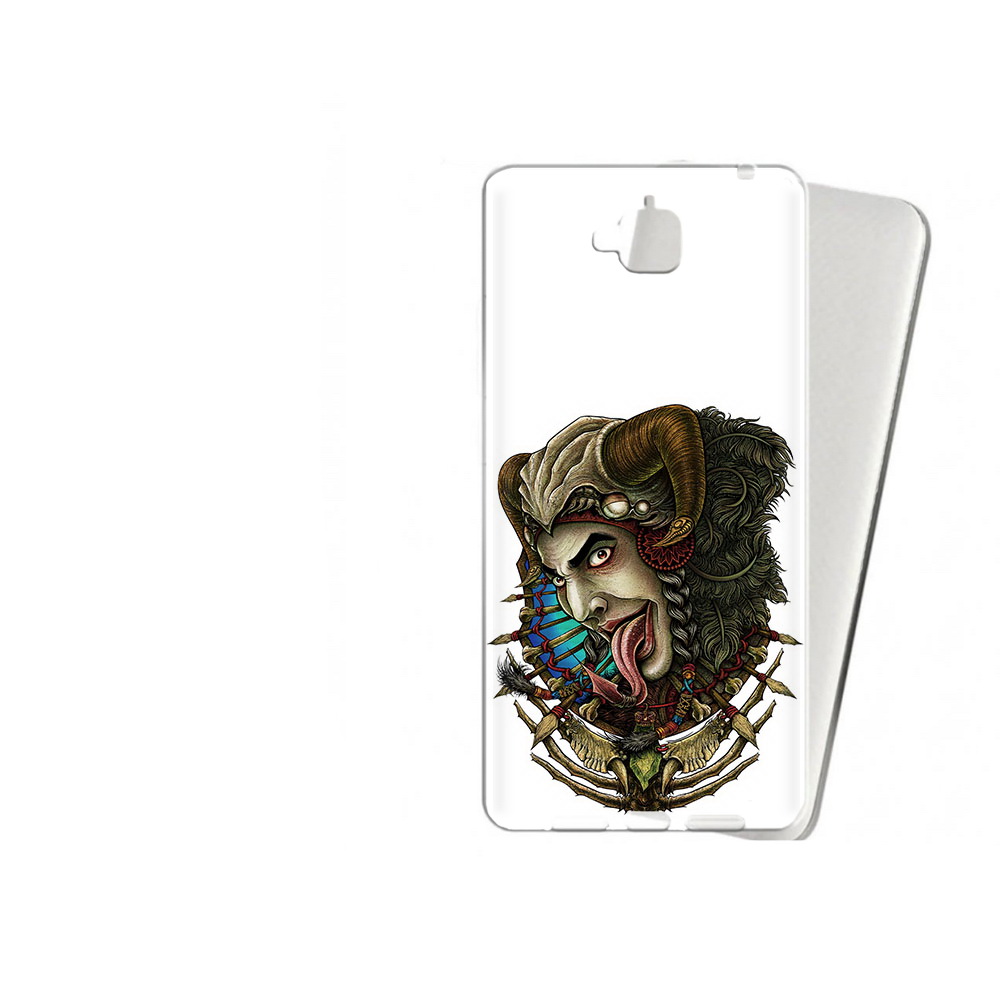 

Чехол MyPads Tocco для Huawei Enjoy 5 длинный язык (PT24942.37.330), Прозрачный, Tocco