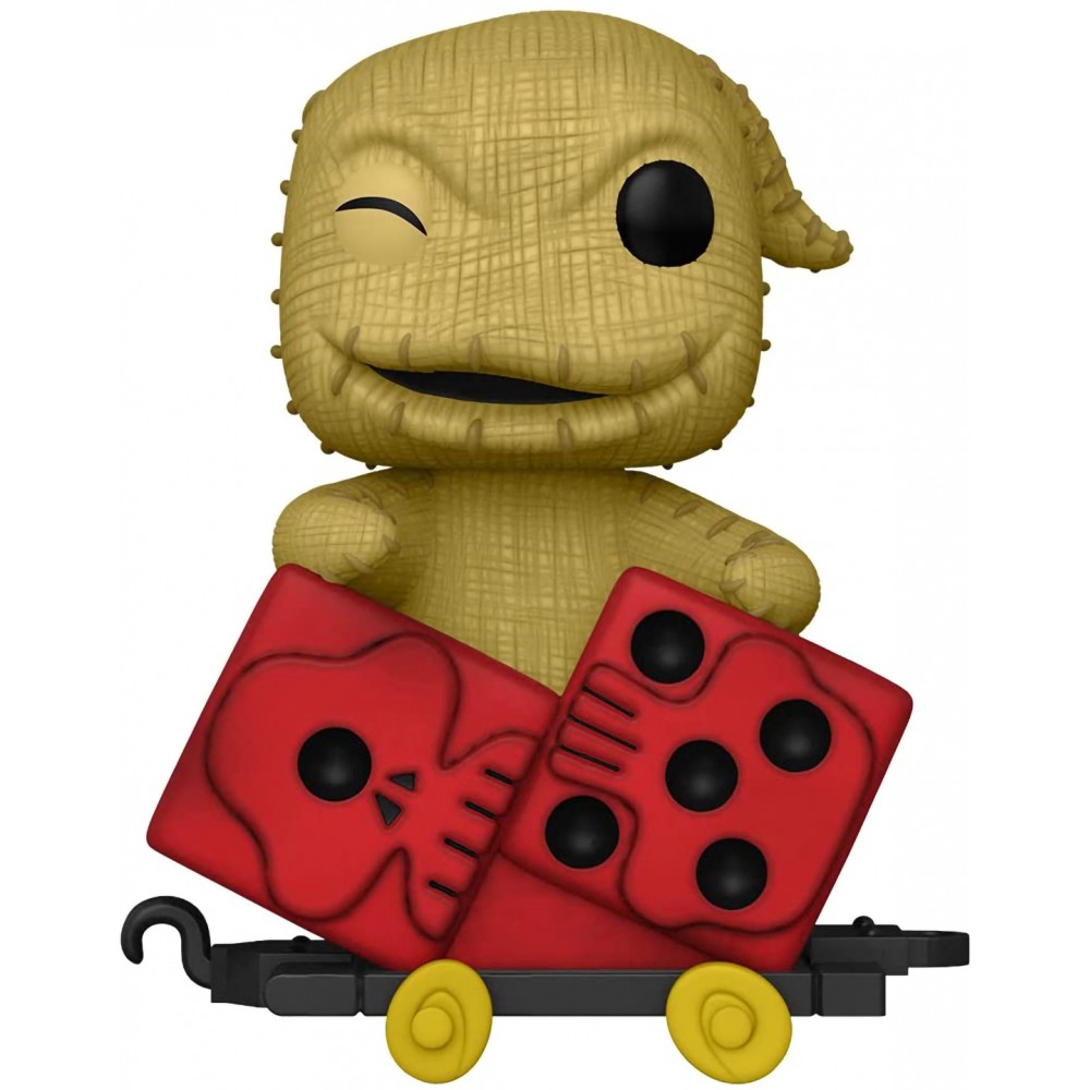 Фигурка Funko POP! Trains Disney NBC Oogie in Dice Cart 50632