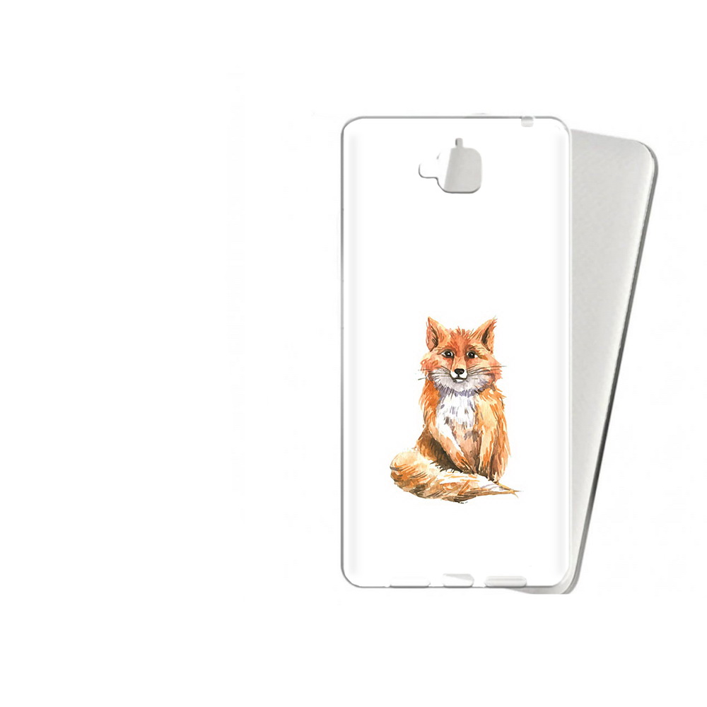 

Чехол MyPads Tocco для Huawei Enjoy 5 детская лиса (PT24942.37.320), Прозрачный, Tocco