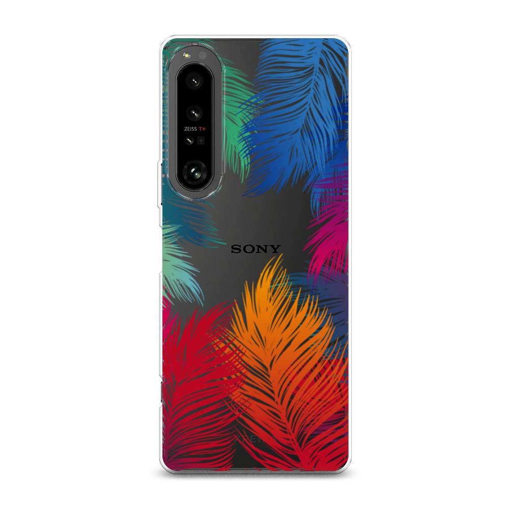 

Чехол Awog на Sony Xperia 1 IV "Рамка из перьев", Разноцветный, 55150-4