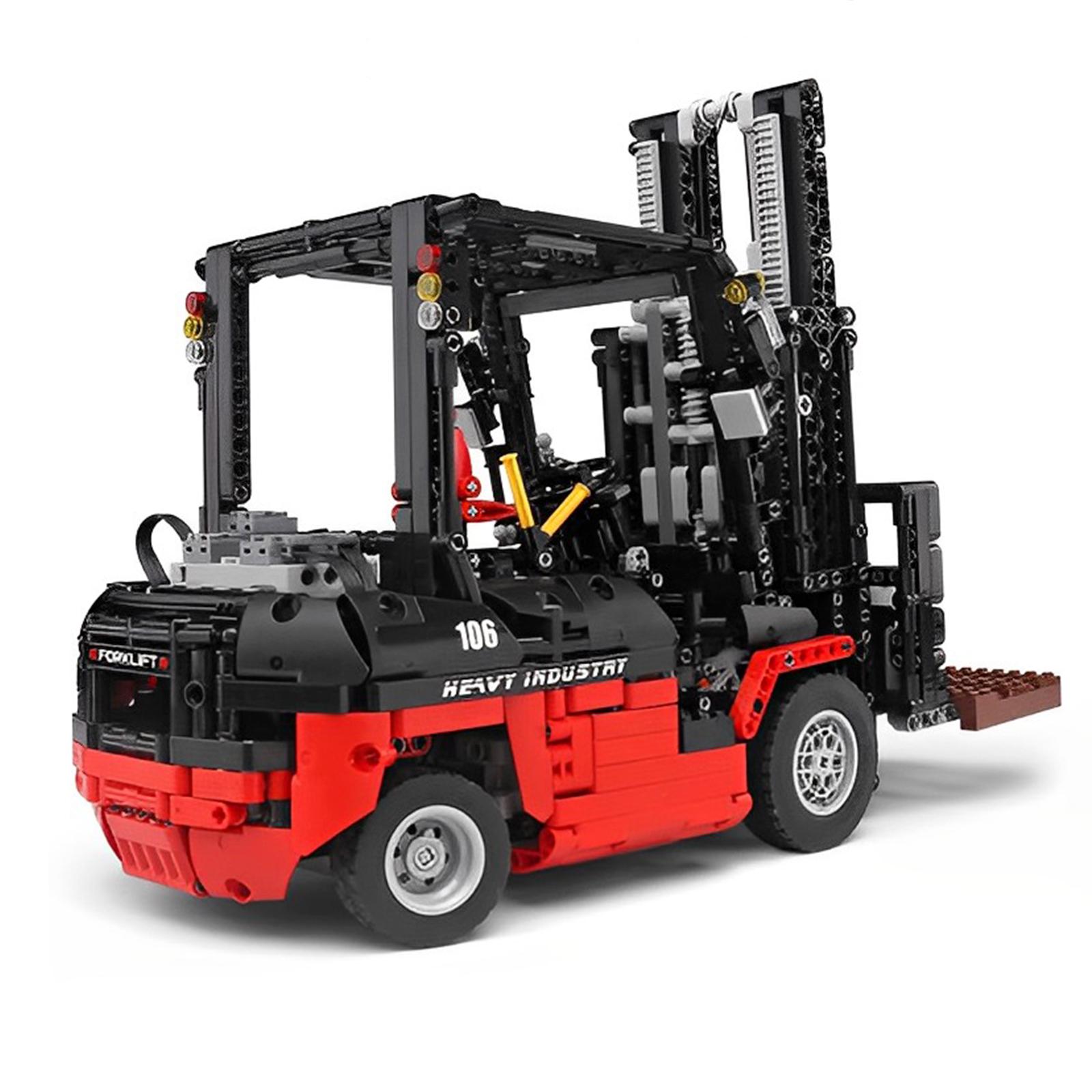 

Конструктор Market toys lab Mould King 13106 вилочный погрузчик, 1 719 деталей