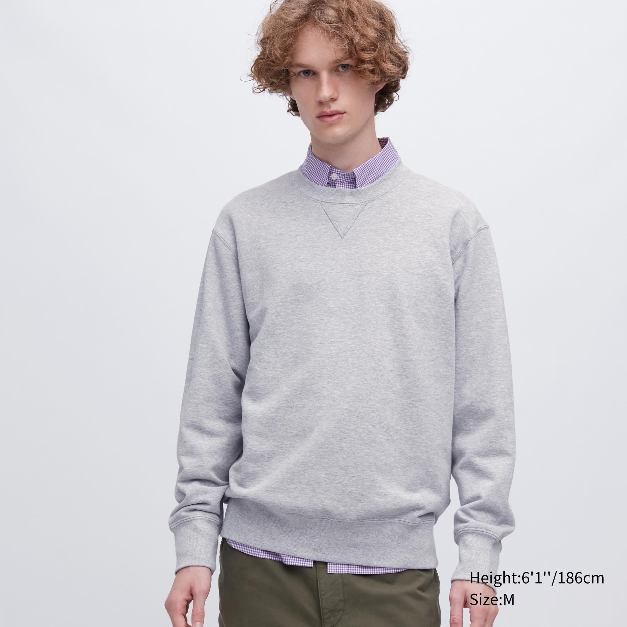 Лонгслив мужской UNIQLO 444966COL05 серый 3XL (доставка из-за рубежа)