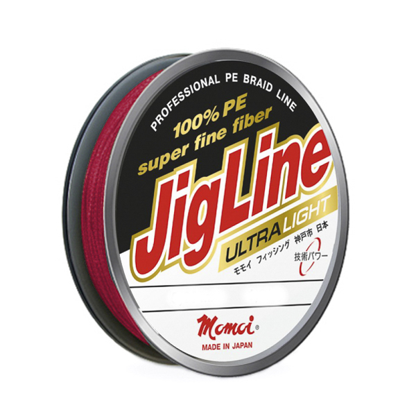 

Плетеный шнур Jigline Ultra Light 100 м, цвет рубин, 0,09 мм