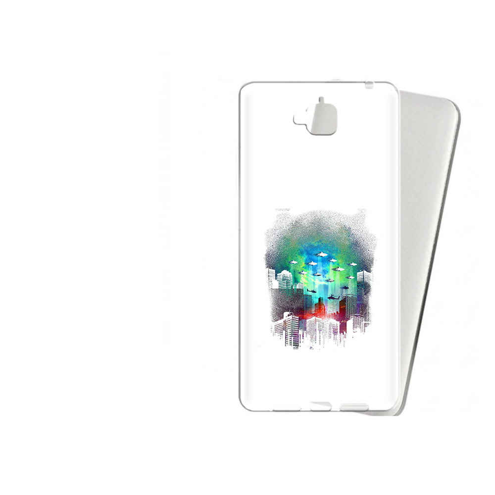 

Чехол MyPads Tocco для Huawei Enjoy 5 город в свечении (PT24942.37.296), Прозрачный, Tocco
