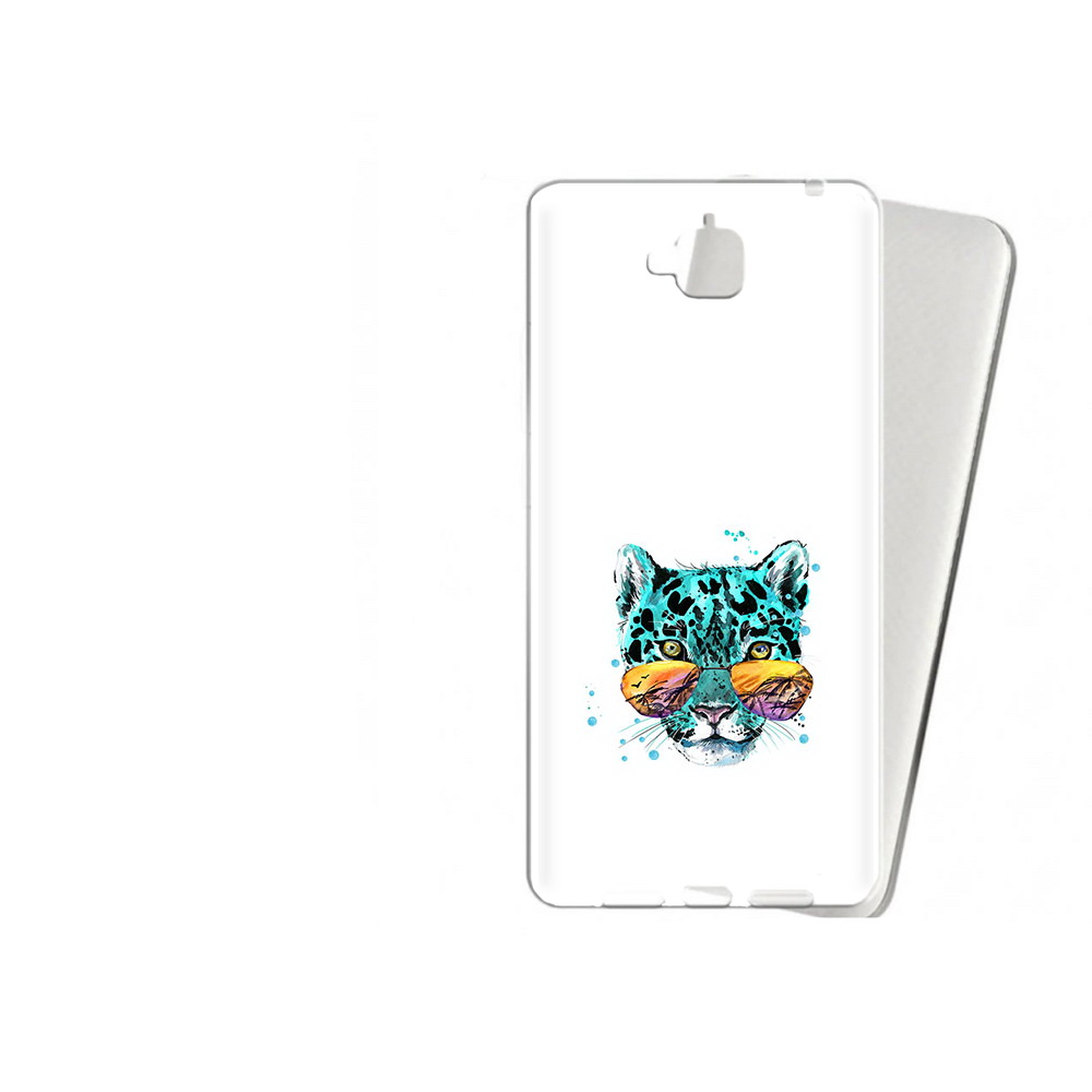 

Чехол MyPads Tocco для Huawei Enjoy 5 голубой лео (PT24942.37.294), Прозрачный, Tocco