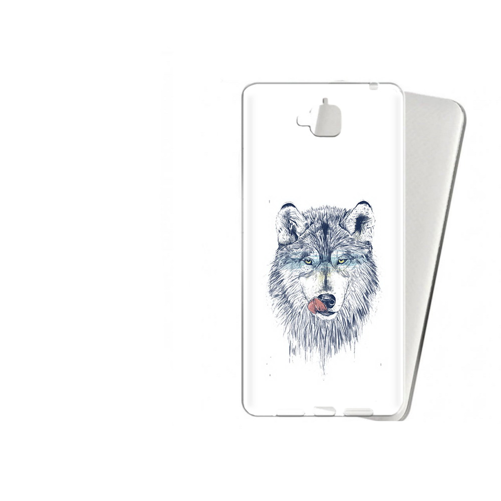 

Чехол MyPads Tocco для Huawei Enjoy 5 голодгый волк (PT24942.37.292), Прозрачный, Tocco