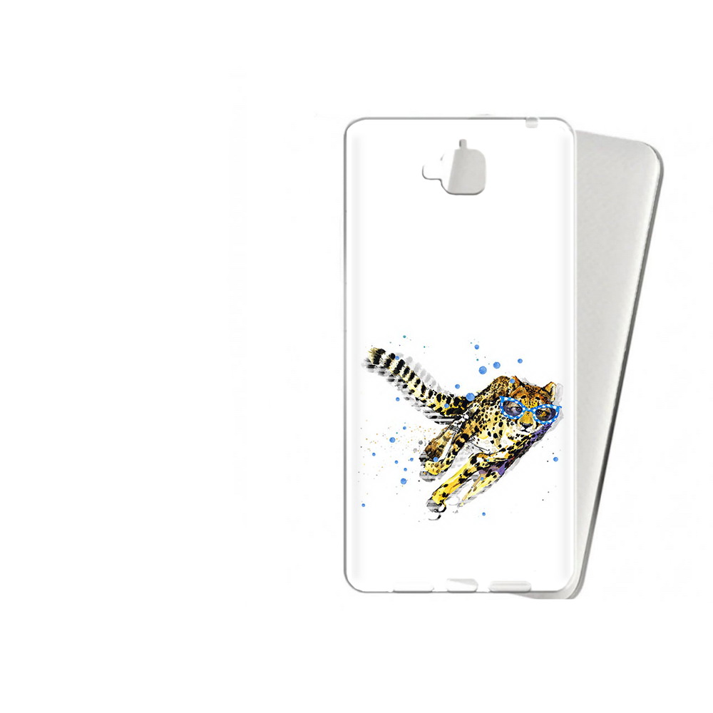 Чехол MyPads Tocco для Huawei Enjoy 5 гепард в очках (PT24942.37.287)