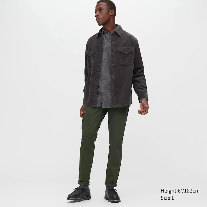 

Брюки мужские UNIQLO 444589COL57 хаки XS (доставка из-за рубежа), 444589COL57