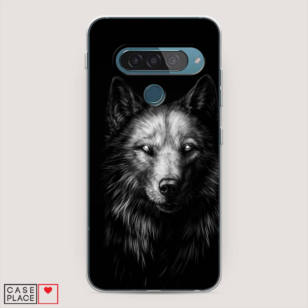 

Чехол Awog "Волк черно белый" для LG G8s ThinQ, 84050-1