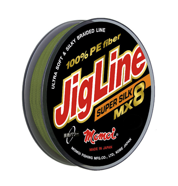 

Плетеный шнур Jigline MX8 Super Silk 150 м, 0,30 мм, хаки, Зеленый