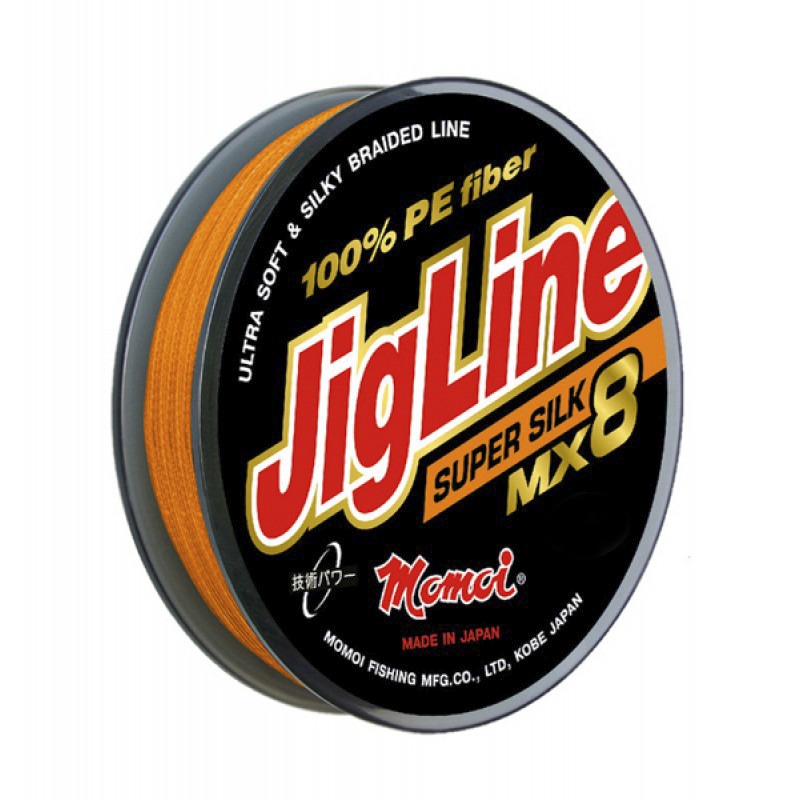 

Плетеный шнур Jigline MX8 Super Silk 150 м, 0,27 мм, оранжевый