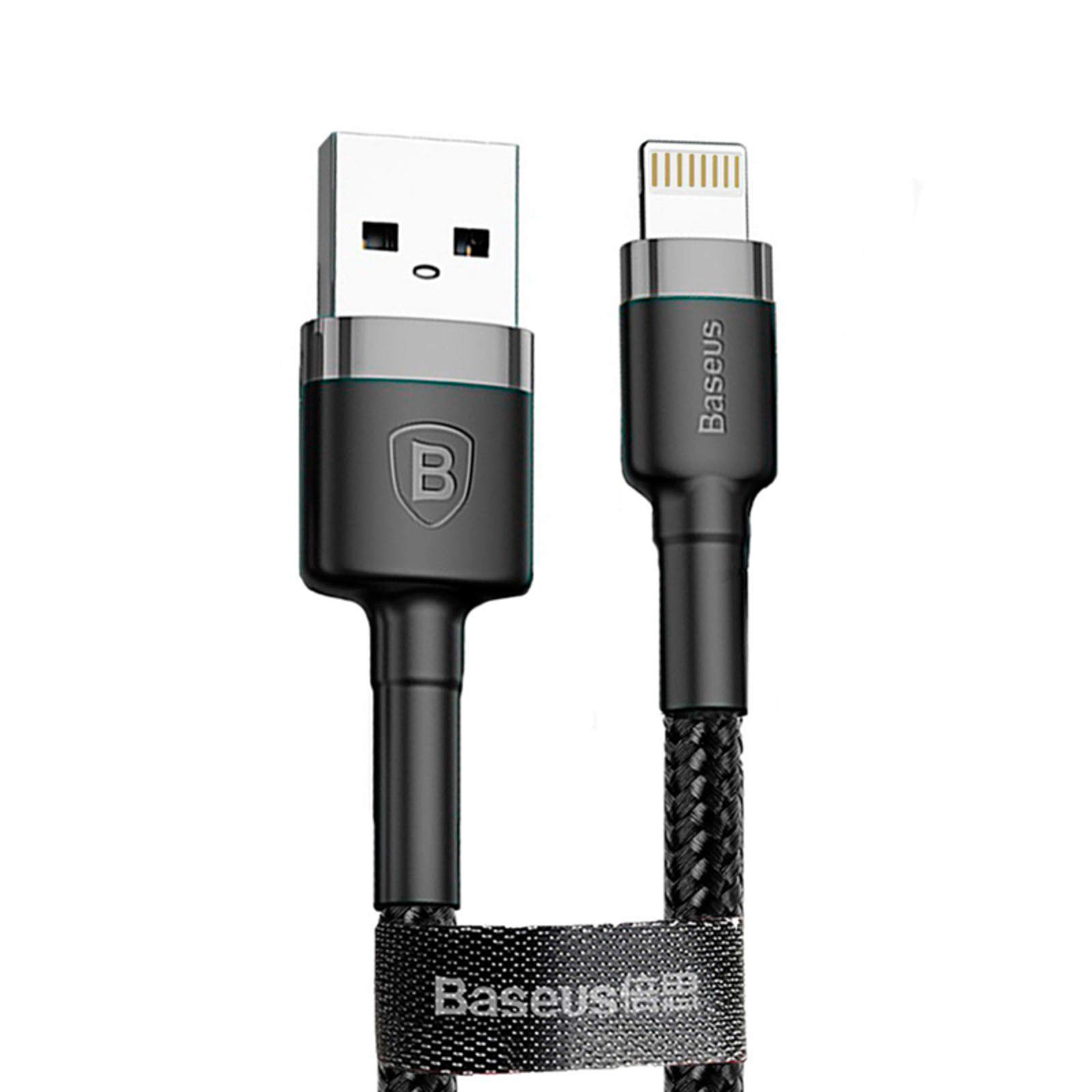 фото Кабель lightning - usb baseus calklf-bg1 1 м черный