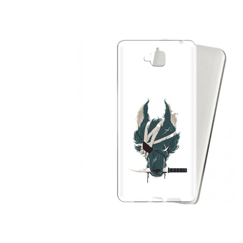 Чехол MyPads Tocco для Huawei Enjoy 5 волк-разбойник (PT24942.37.271)