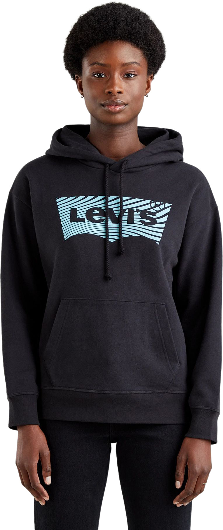 

Худи женское Levi's 18487-0133 черное S, 18487-0133