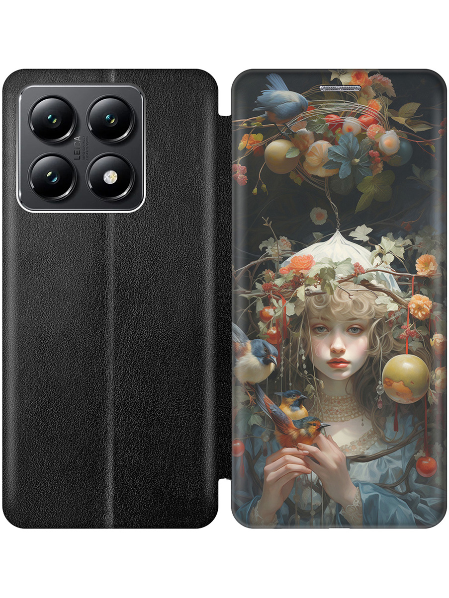 

Чехол-книжка на Xiaomi 14T с принтом "Бестия окаянная" черный, Черный;белый;голубой, 785978475