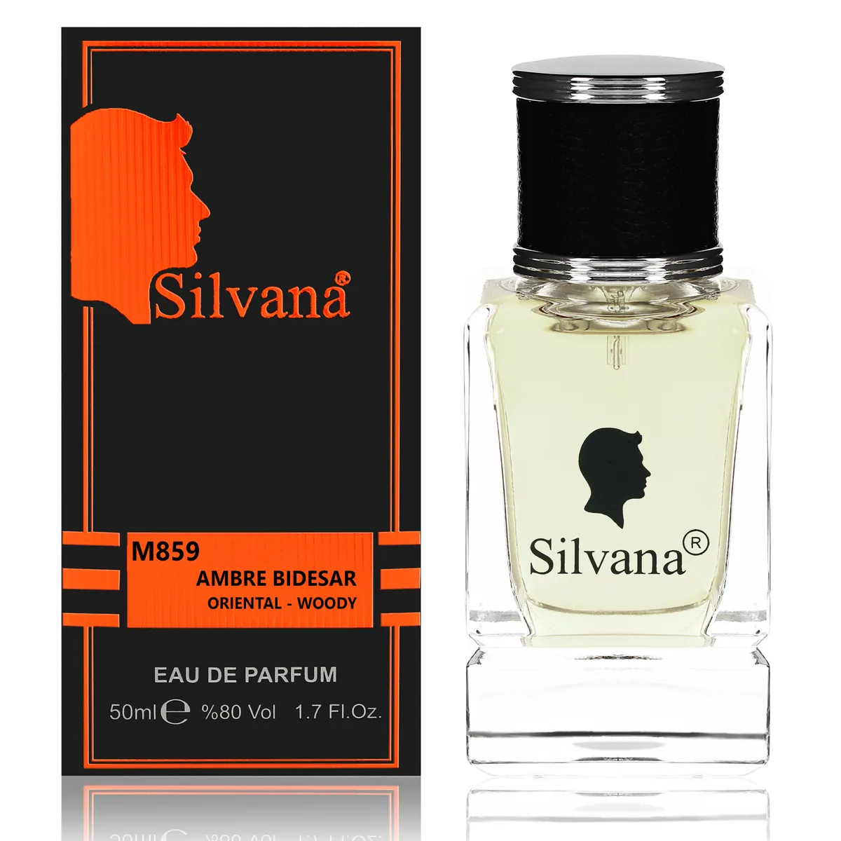 

Парфюмерная вода Silvana M859 AMBRE BIDESAR 50 мл, Silvana "AMBRE BIDESAR"