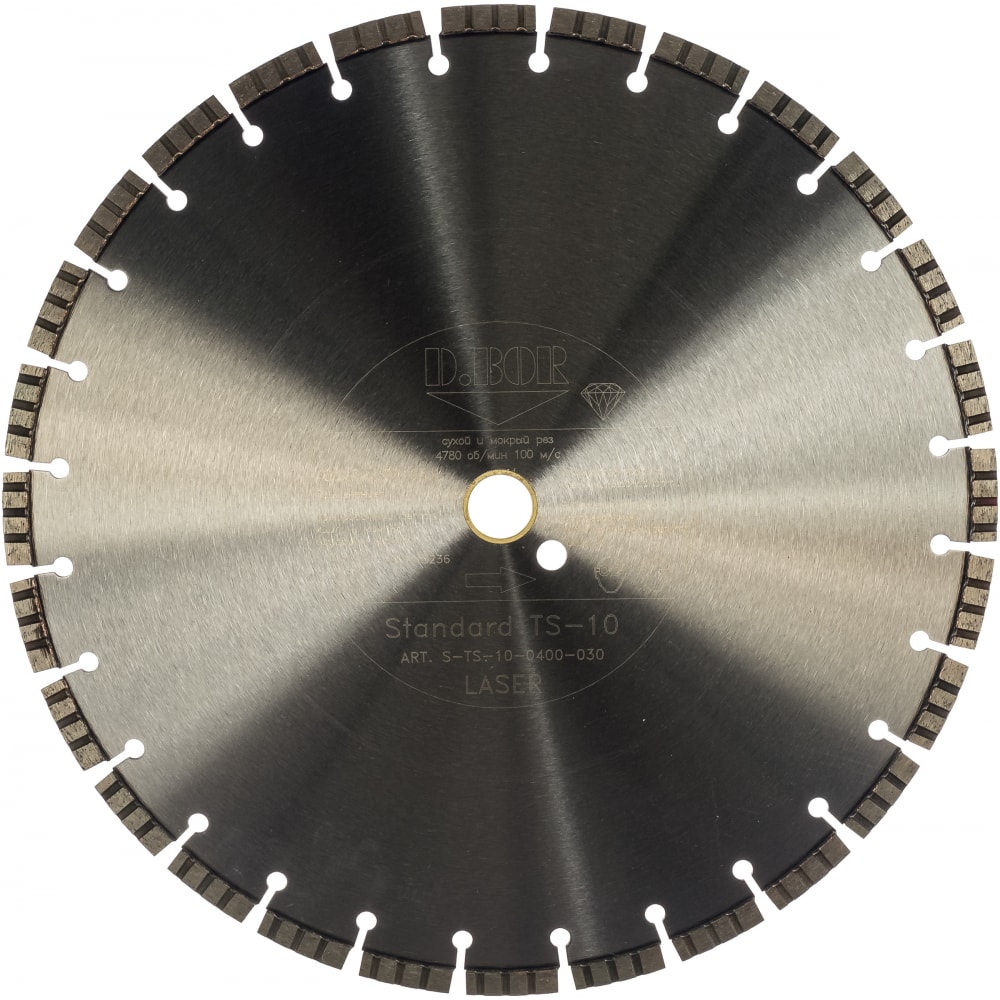 D.BOR Алмазный диск Standard TS-10, 400x3,4x30/25,4 S-TS-10-0400-030