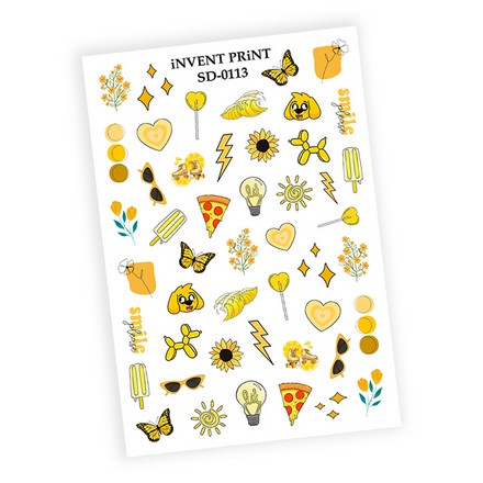 

Слайдер-дизайн iNVENT PRiNT Pop Art №SD-113, №SD-113