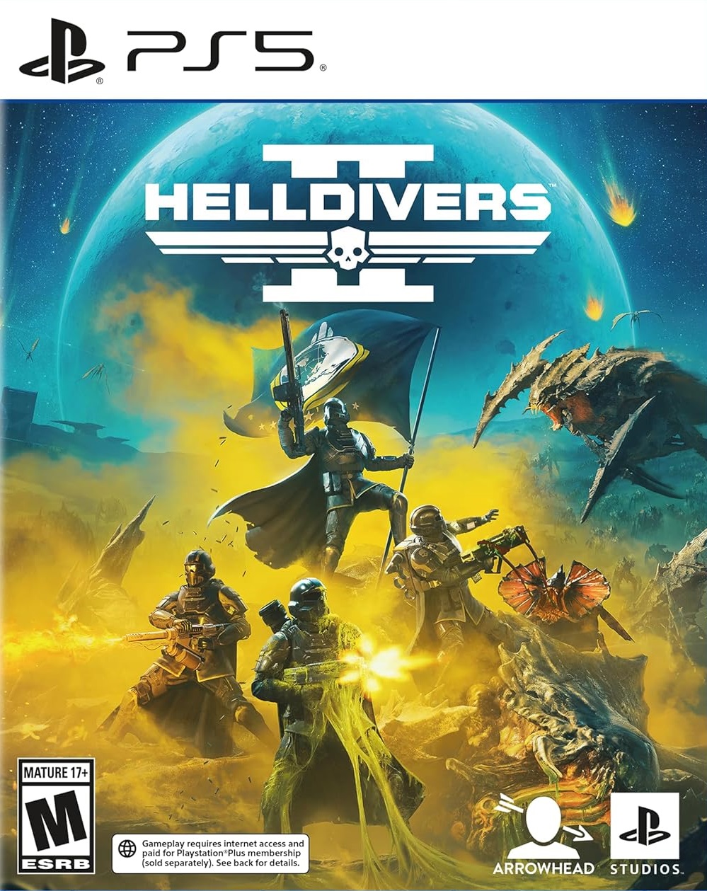 Игра Helldivers 2 (PS5, русские субтитры)