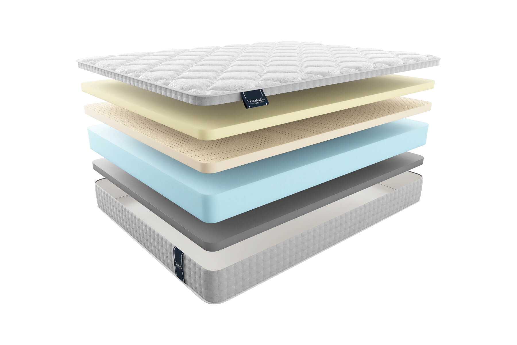 

Матрас MaterLux Maestro 90X200, Белый, MAESTRO