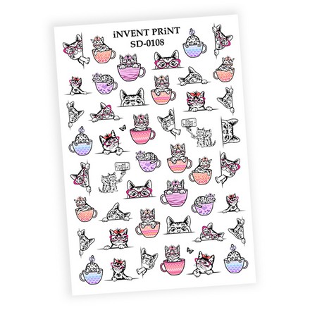 Купить Слайдер-дизайн iNVENT PRiNT «Коты и кошки. Котята» №SD-108
