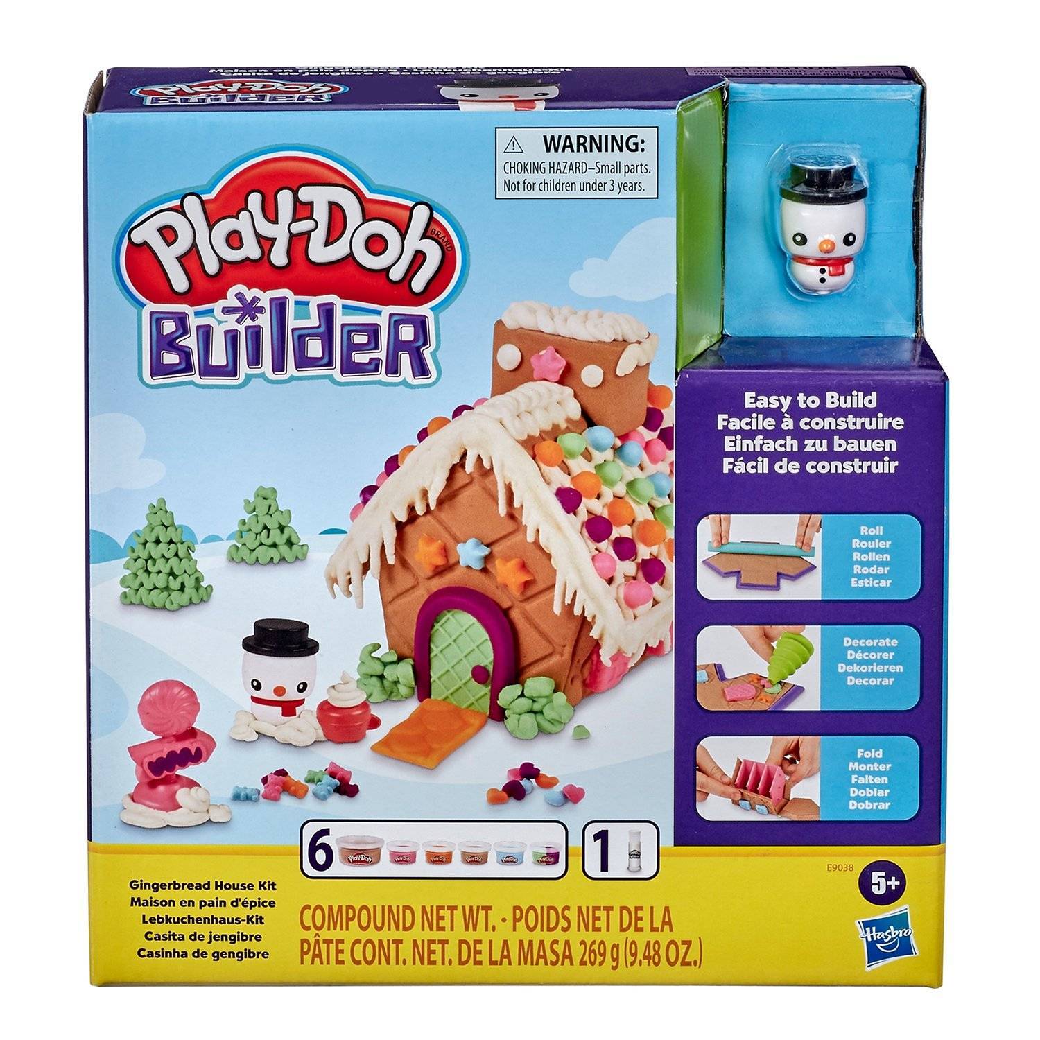 Тесто для лепки Hasbro Play-doh, Пряничный домик пряничный домик