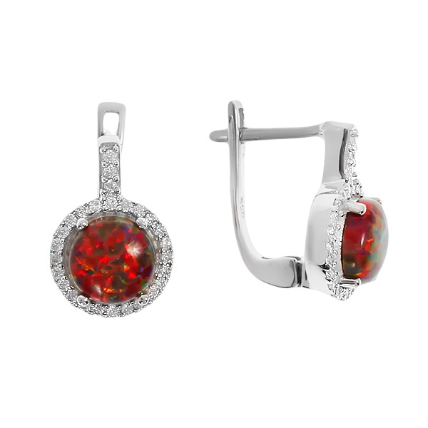 

Серьги из серебра с опалом Balex Jewellery 2410931311, 2410931311