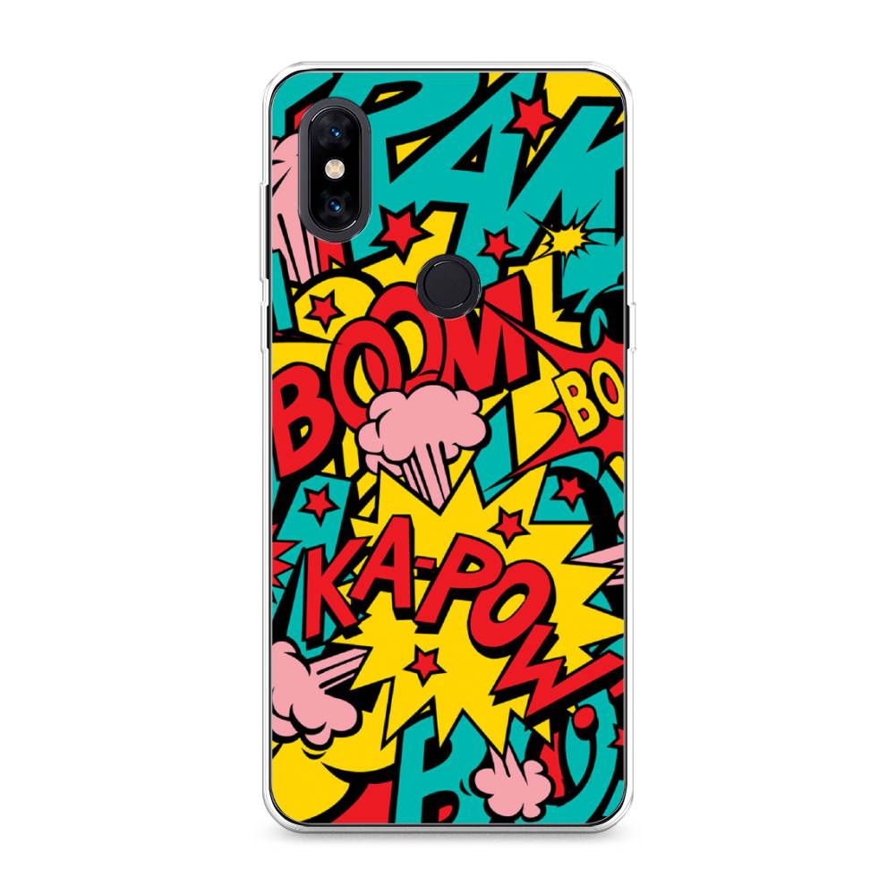 

Чехол Awog на Xiaomi Mi Mix 3 "Постер pop art", Разноцветный, 34950-9